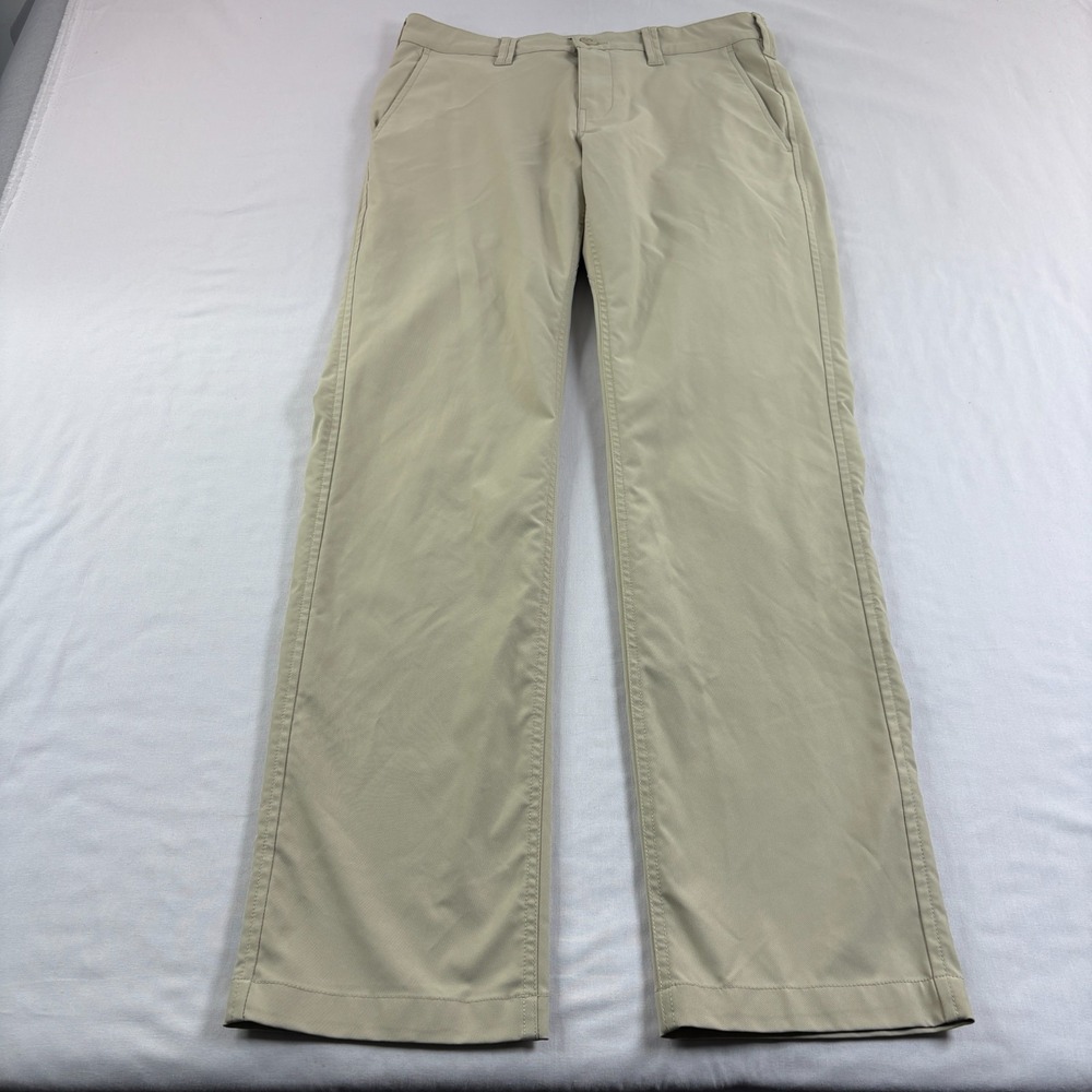 Bluffworks Pants Mens 30x32 Beige Chino Ascender Stretch Performance‎ Outdoor